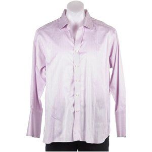 Thomas Mason Button Down Shirt N/A Purple